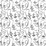 Papier peint minimaliste