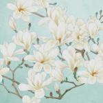 Papier peint magnolias