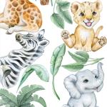 Stickers muraux animaux